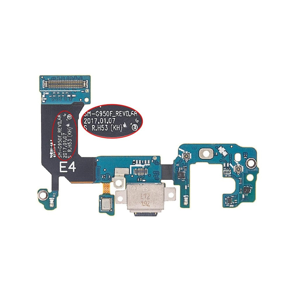 Charging Port Flex Cable for Samsung Galaxy S8 G950F (Purple) Charging Port Flex Cable for Samsung Galaxy S8 G950F (Purple)